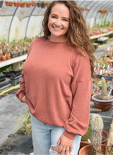 Rust Oversized Dolman