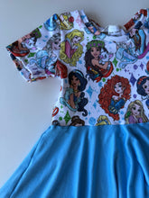 Brave jasmine Elsa belle Ariel princess dress 