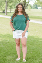 Hunter Green Dolman Tee
