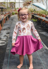 Pink princess twirl dress 