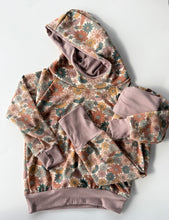 Rust Floral Hoodie & Jogger Set