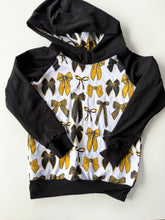 Black & Gold Bow Sweatshirt