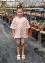 Girls checkered summer set casual 