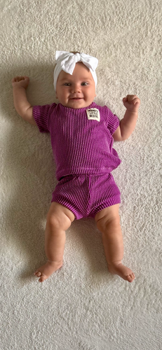 Mama’s Little Bestie girls top shorts set 