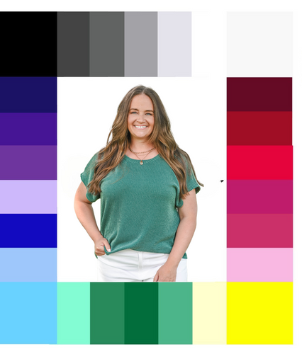 Winter Colors - Pick Your Color - Dolman Tee
